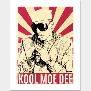 Retro Vintage Kool Moe Dee Posters and Art